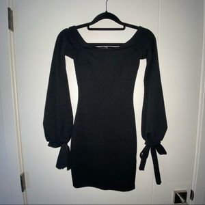 off the shoulder dress